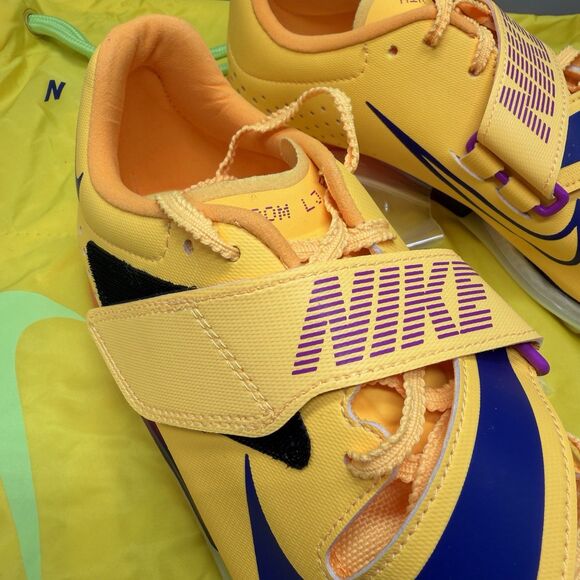 Nike Air Zoom Long Jump Elite Citron Pulse Indigo Burst Men Size 9 FZ9326-800 main image 9